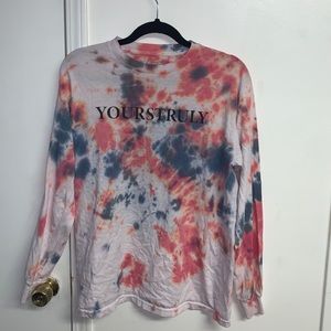 YOURSTRULY CUSTOM TIE DYE SHIRT